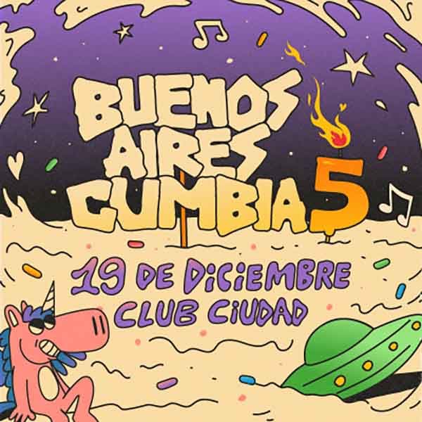 Flyer de Buenos Aires Cumbia