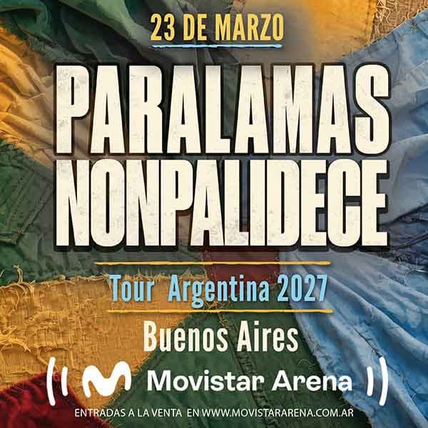 Flyer de Nonpalidece, Paralamas