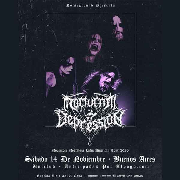 Flyer de Nocturnal Depression