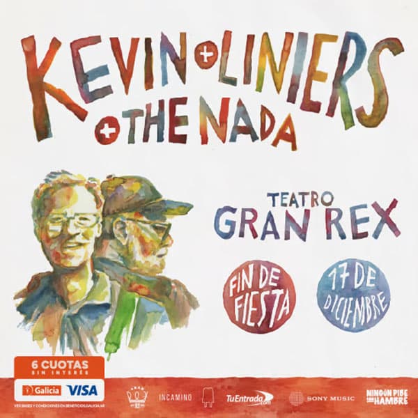 Flyer de Kevin Johansen, Liniers