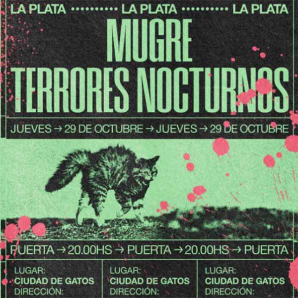 Flyer de Mugre, Terrores Nocturnos