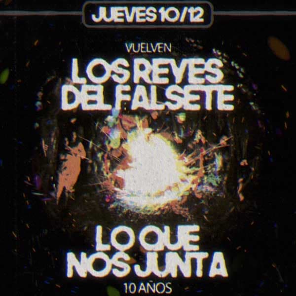 Flyer de Los Reyes del Falsete