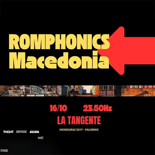 Flyer de Romphonics, Macedonia