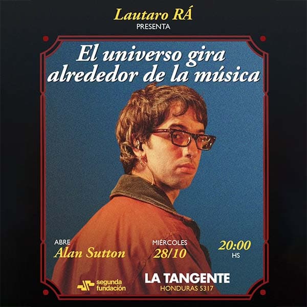 Flyer de Lautaro Rá