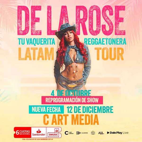 Flyer de De La Rose