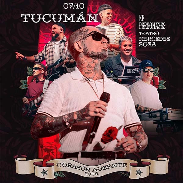 Flyer de Ke Personajes