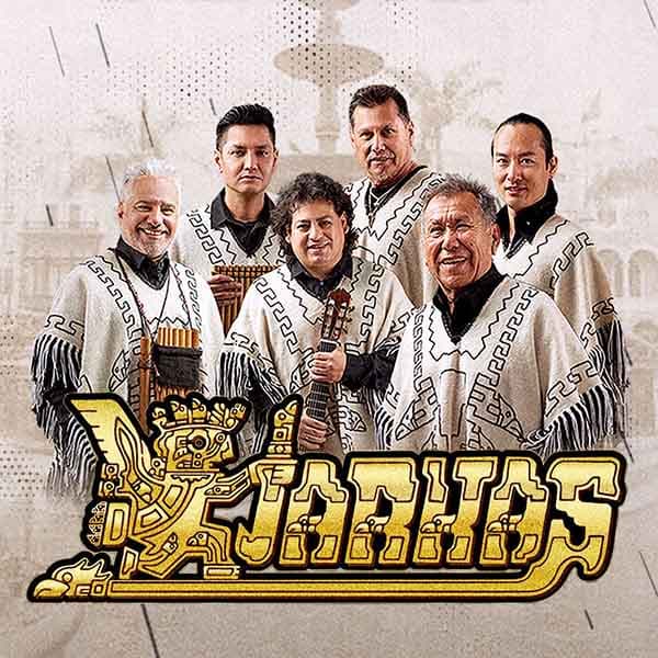 Flyer de Los Kjarkas