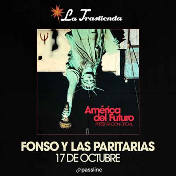 Flyer de Fonso y Las Paritarias