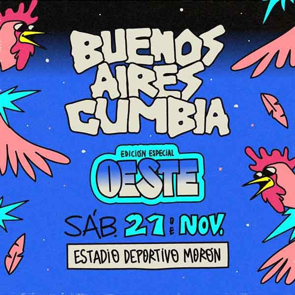 Flyer de Buenos Aires Cumbia