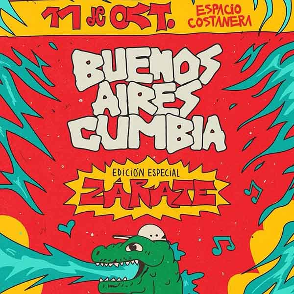 Flyer de Buenos Aires Cumbia