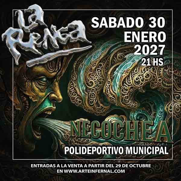 Flyer de La Renga