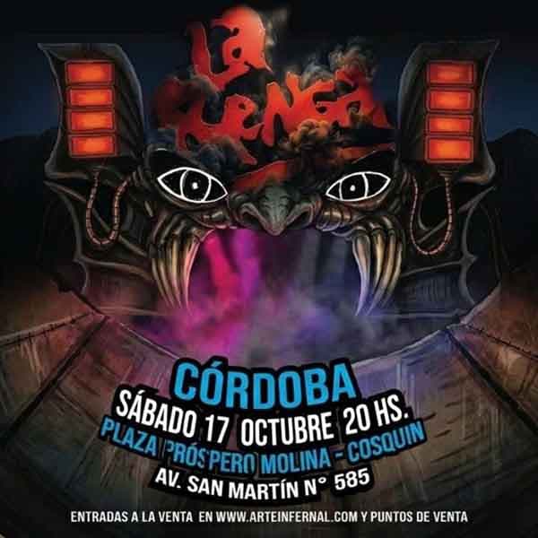 Flyer de La Renga