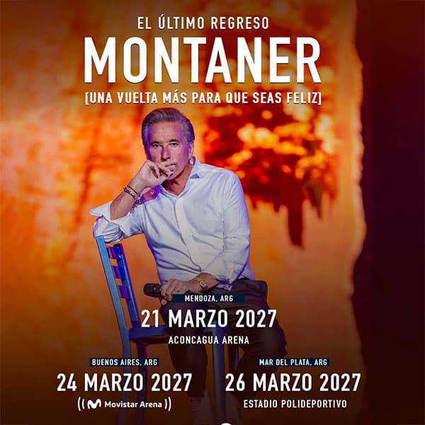 Flyer de Ricardo Montaner