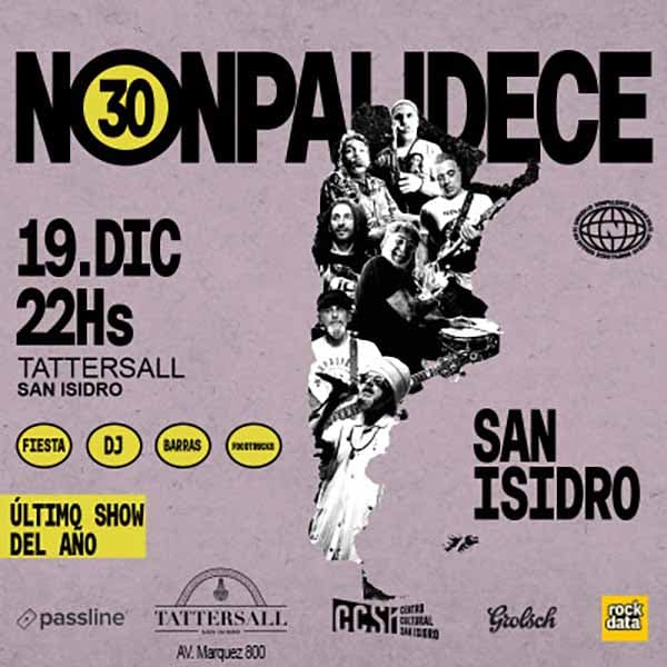 Flyer de Nonpalidece