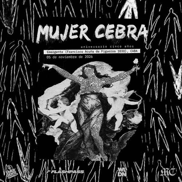 Flyer de Mujer Cebra