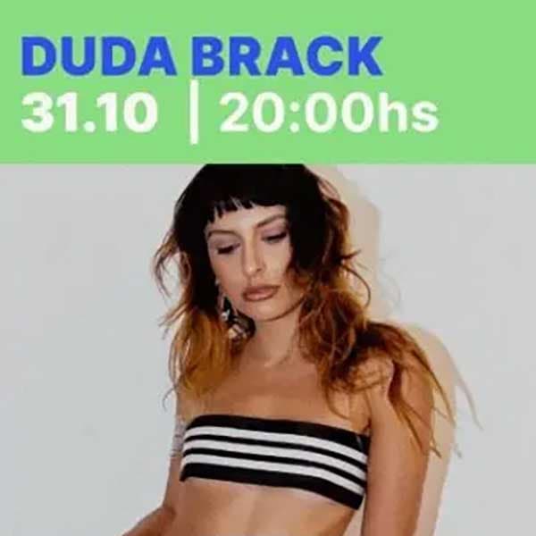 Flyer de Duda Brack