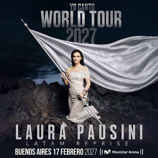 Flyer de Laura Pausini