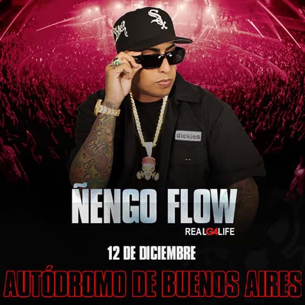 Flyer de Ñengo Flow