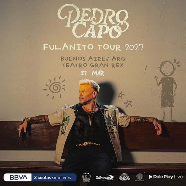 Flyer de Pedro Capó
