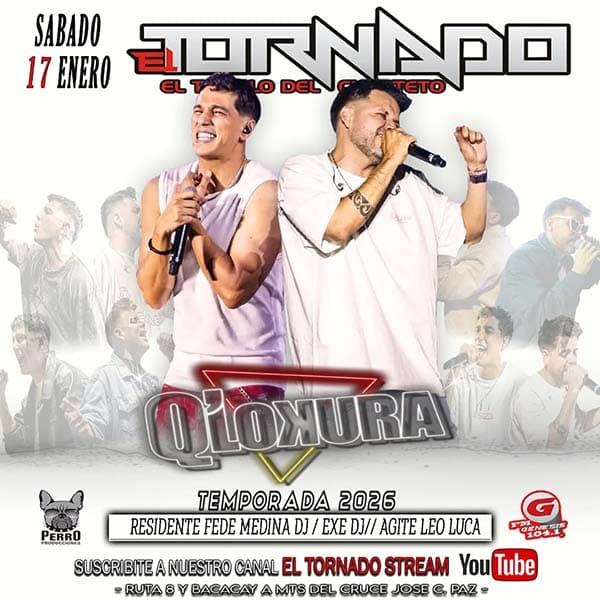 Flyer de Q' Lokura