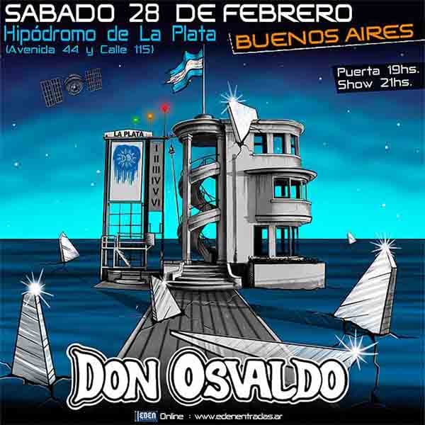Flyer de Don Osvaldo