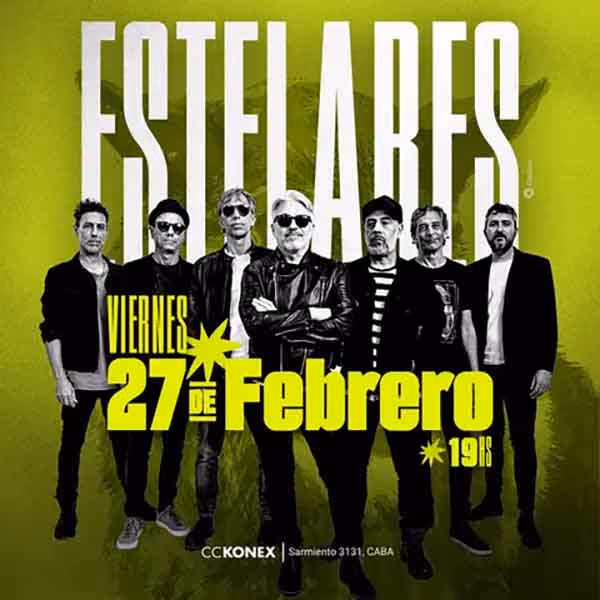 Flyer de Estelares