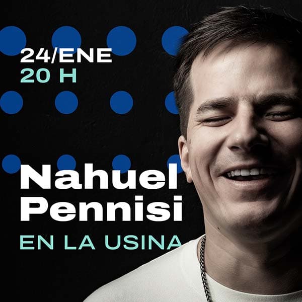 Flyer de Nahuel Pennisi