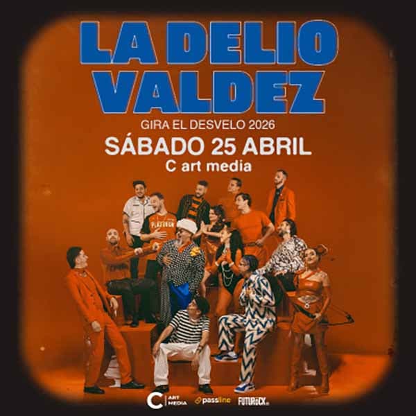 Flyer de La Delio Valdez