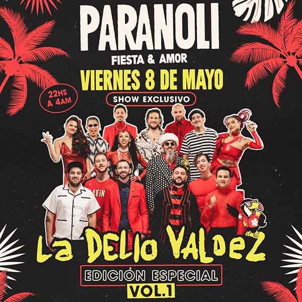 Flyer de La Delio Valdez