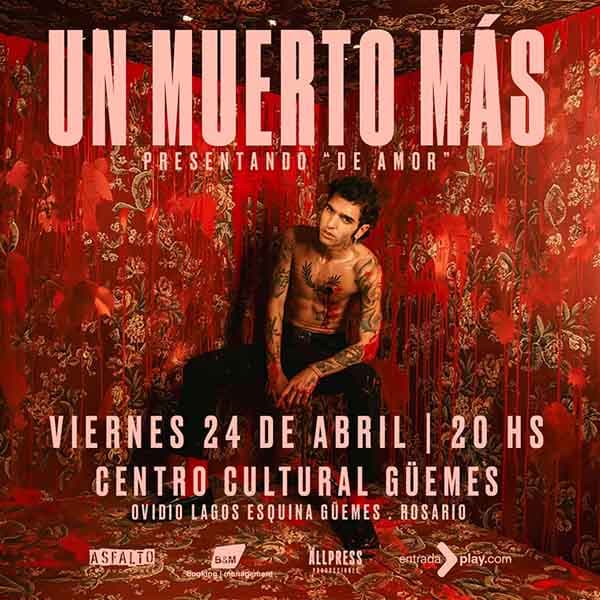 Flyer de Un Muerto Más