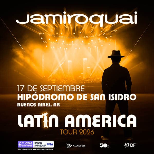 Flyer de Jamiroquai