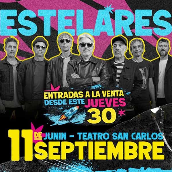 Flyer de Estelares