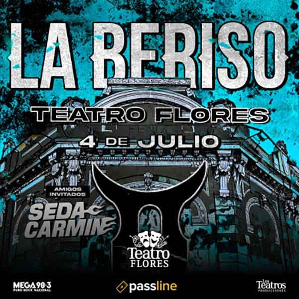 Flyer de La Beriso