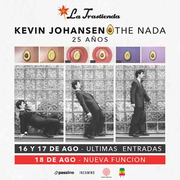 Flyer de Kevin Johansen