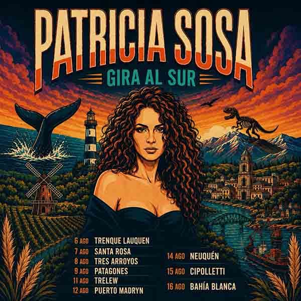 Flyer de Patricia Sosa