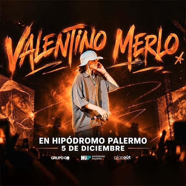 Flyer de Valentino Merlo